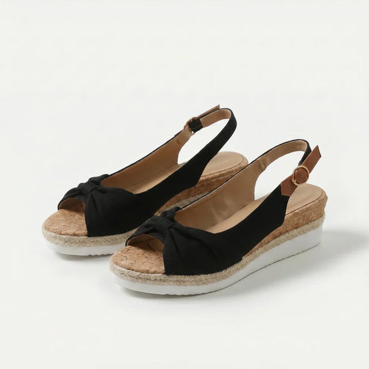 Charlotte Espadrille Wedge Sandals