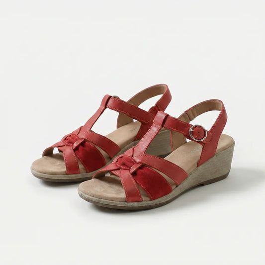 Victoria Braided Wedge Sandals